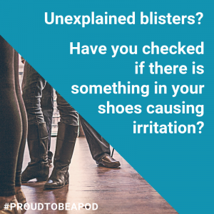 Unexplained blisters?